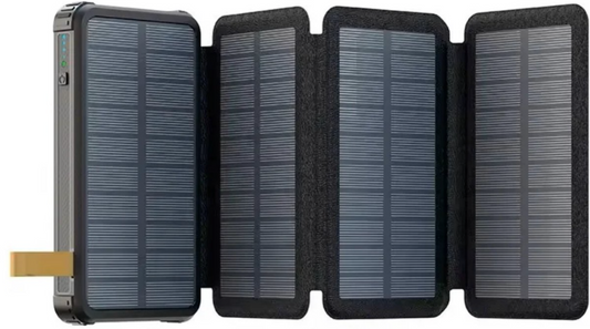 Solar Powerbank 20.000mAh – 4 Zonnepanelen