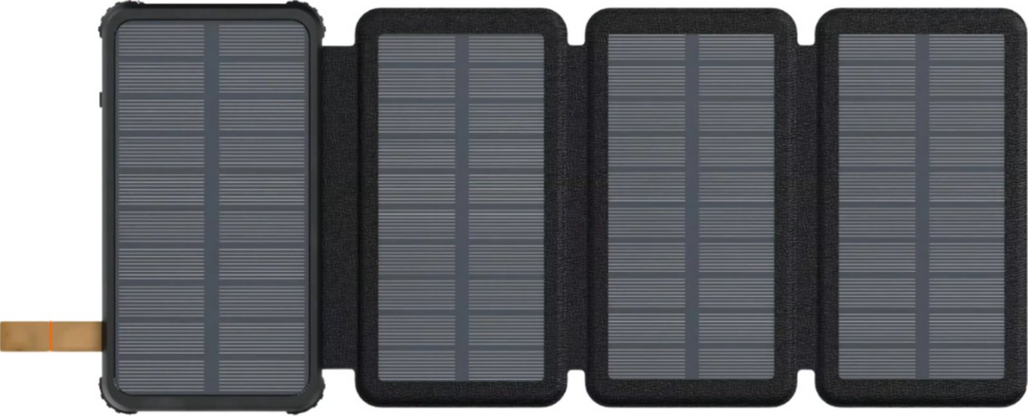 Solar Powerbank 20.000mAh – 4 Zonnepanelen