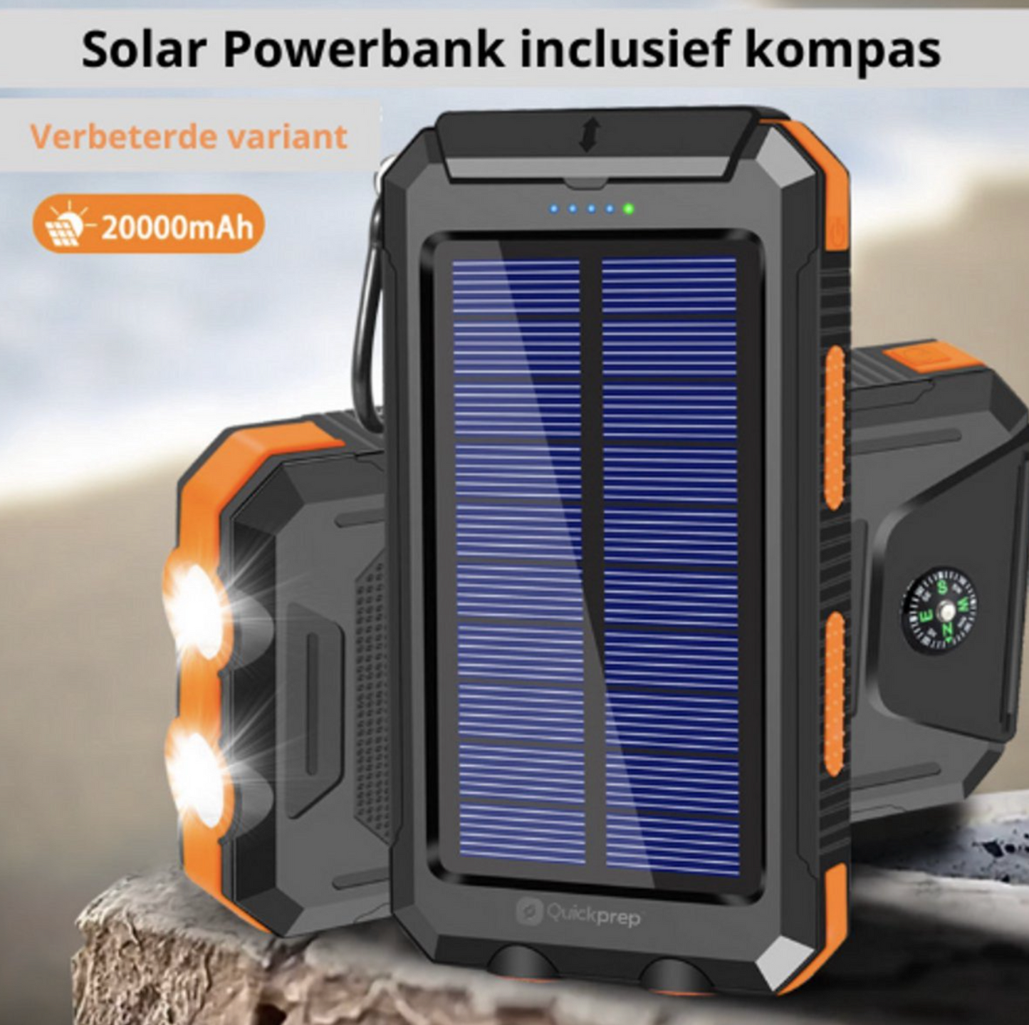 QuickPrep Powerbank 20.000 mAh